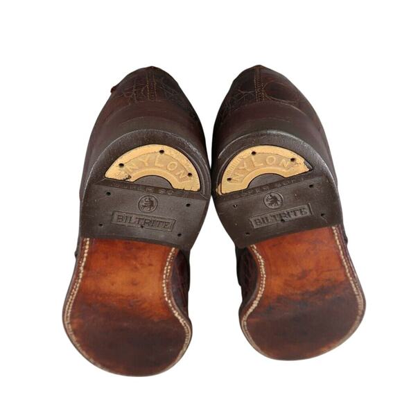 Kow Hoo Shoes Mens 45 Oxfords Exotic Leather Classic Goodyear Welt Handcrafted main image 6